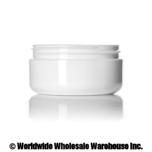 4oz Round White Jar 89-400 | Bulk Wholesale Quantities