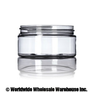 8oz Round Clear Jar 89-400 | Bulk Wholesale Quantities