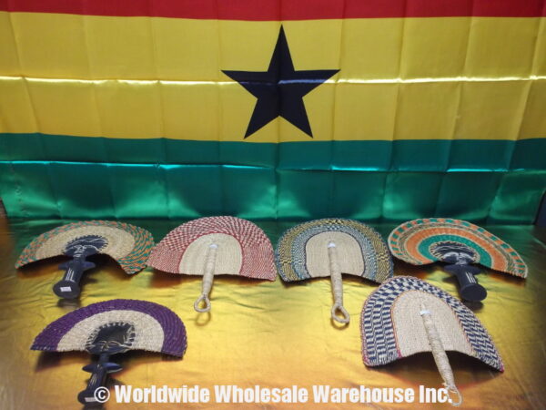Wholesale African Bolga Fans | 100% Hand-Made & Authentic