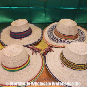 Wholesale African Straw Hats | 100% Hand-Made & Authentic